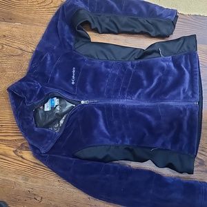 Columbia omni-heat purple coat. Excellent condition